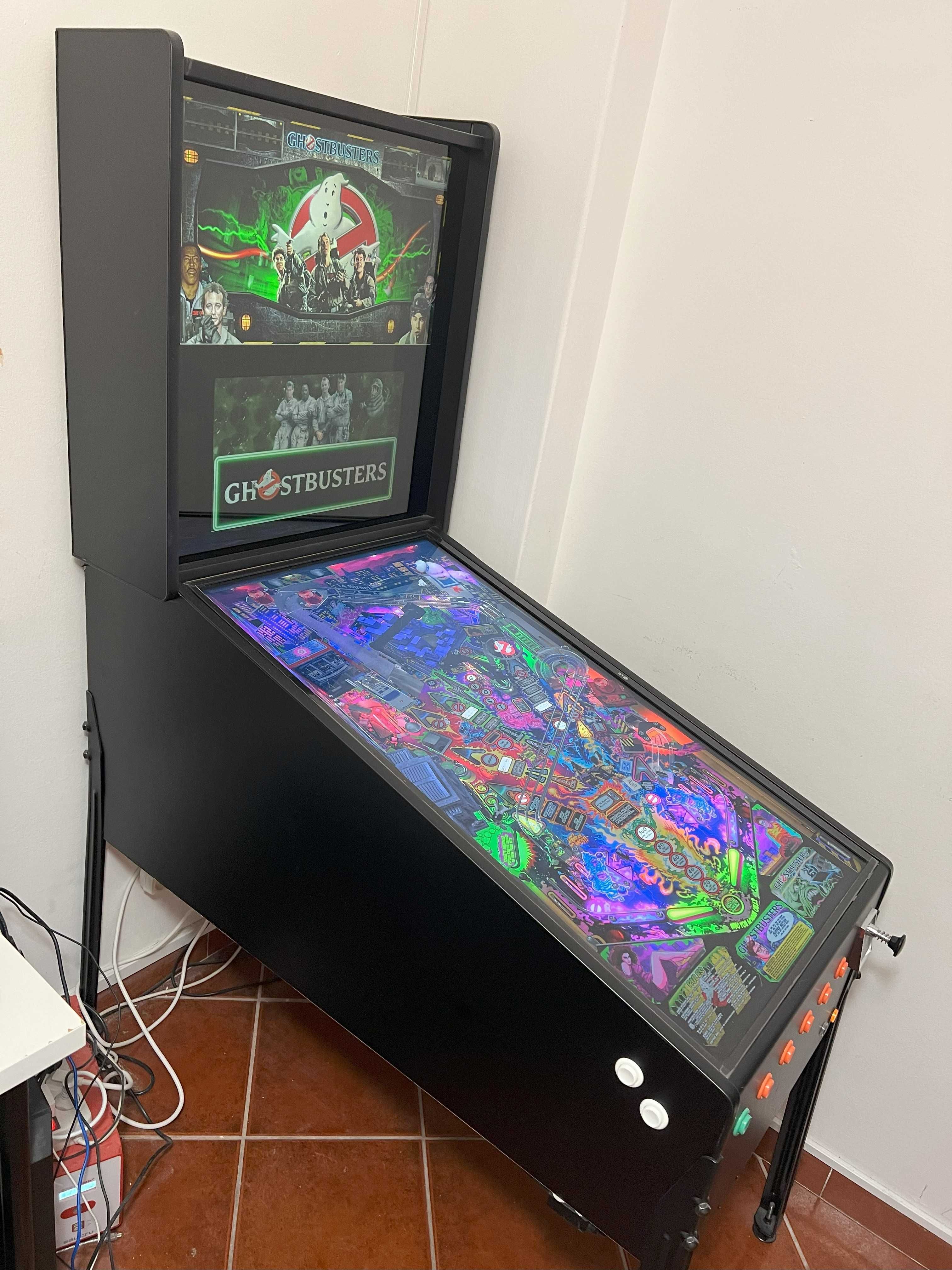 Máquina digital pinball / flippers com mais de 200 mesas - nova,