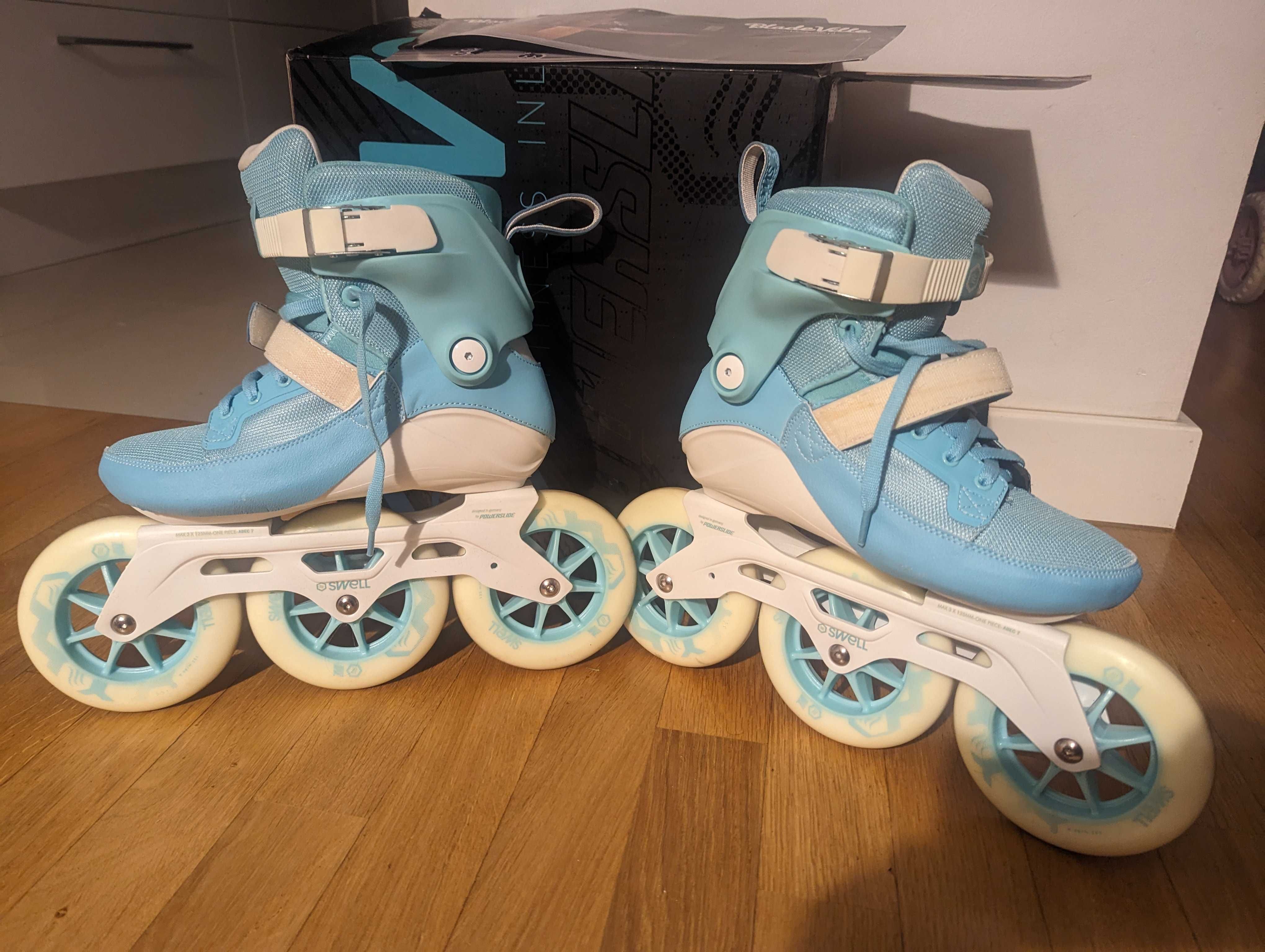 Rolki powerslide Swell 125 aqua