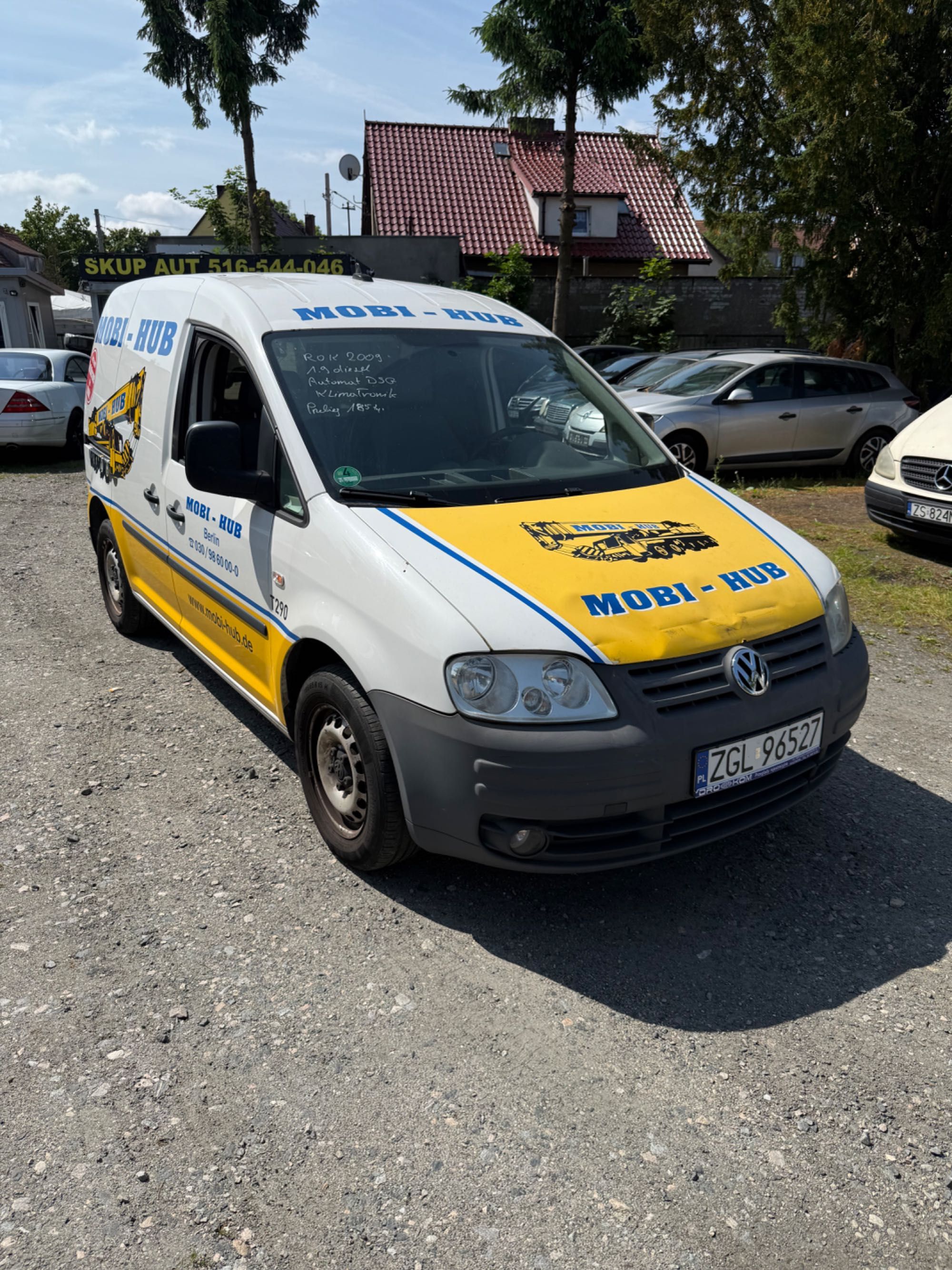 Volkswagen Caddy 1.9 TDI DSG automat 2009r zarejestrowany