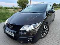 Honda Civic Hatchback 1.8 i-VTEC 142KM benzyna 2016rok LPG