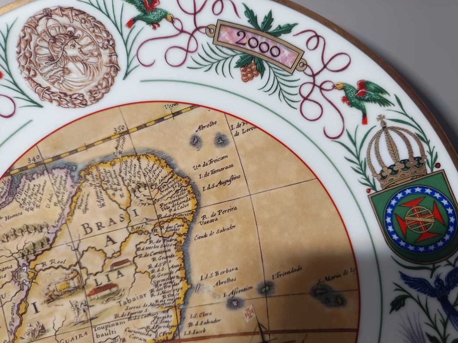 Prato “Chegada à Terra de Vera Cruz”