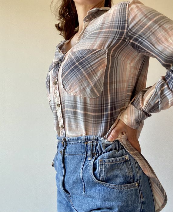Camisa oversize stradivarius