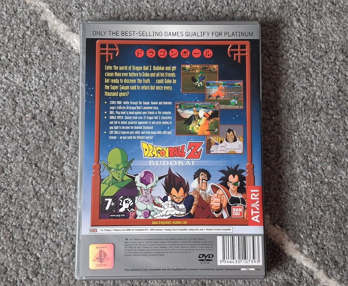 Dragon Ball Z Budokai PS2 PlayStation 2
