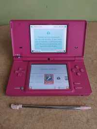 Nintendo DS + gry (rozowe-pink)