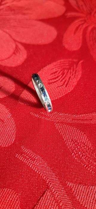 Obrączka srebrna Pandora