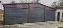 Garaze blaszaki 9x6 orzech producent