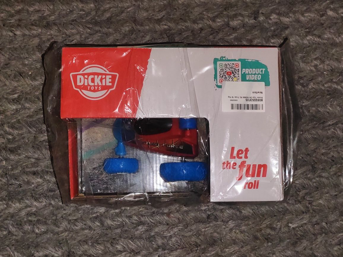 Dickie Toys Pojazd samochód Zdalnie Sterowany Rc Trick 'N Flip auto