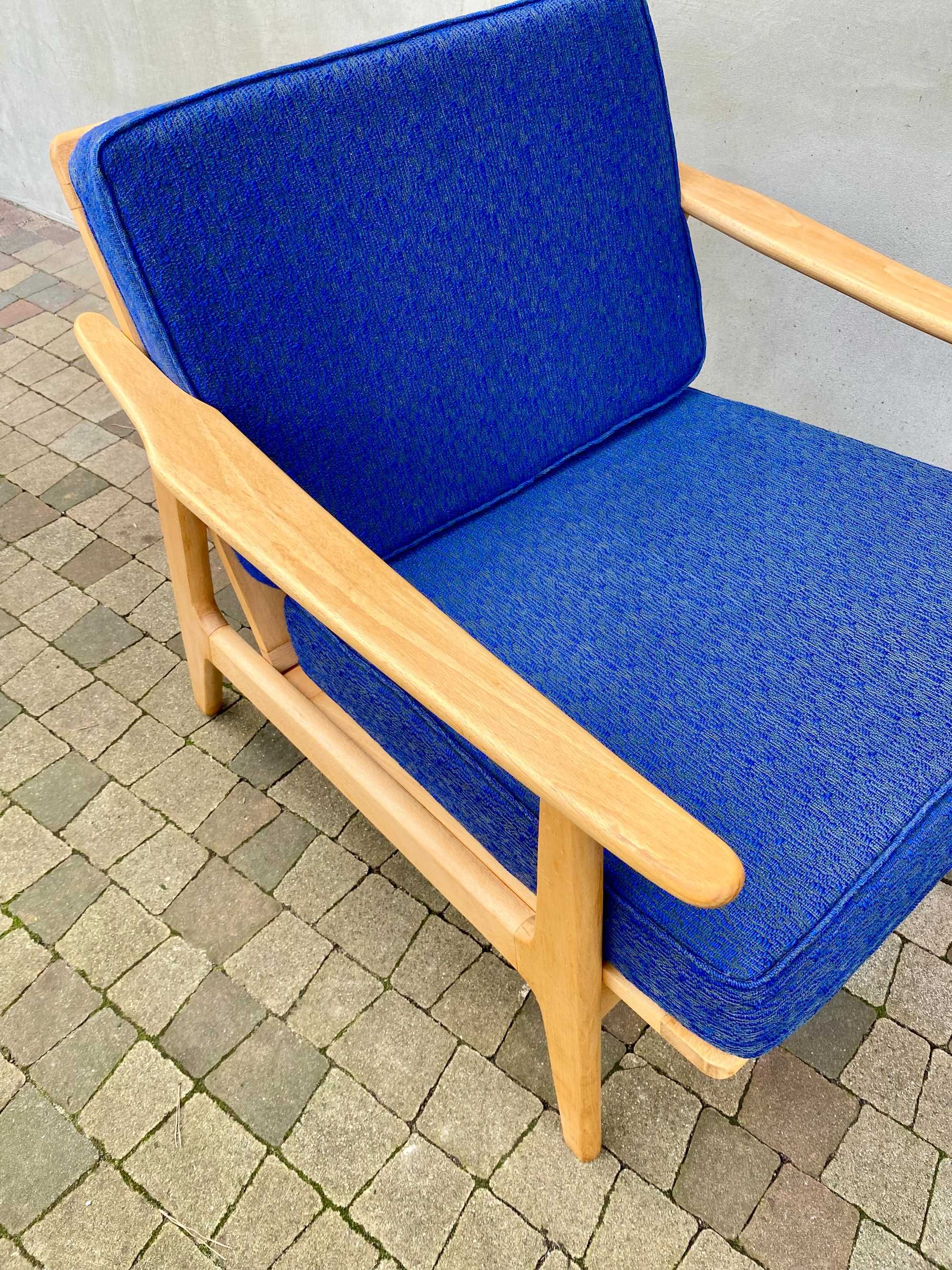 Fotel styl skandynawski lata '70 real vintage