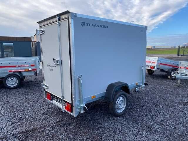 Przyczepa FURGON TEMARED 8 smart box 233x125cm DMC750 furgon raty