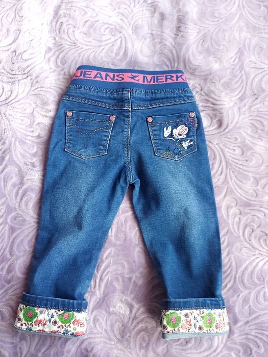 Джинси, джинсовий комбінезон, шорти для дівчаток 80, 86, 92, 96 розмір