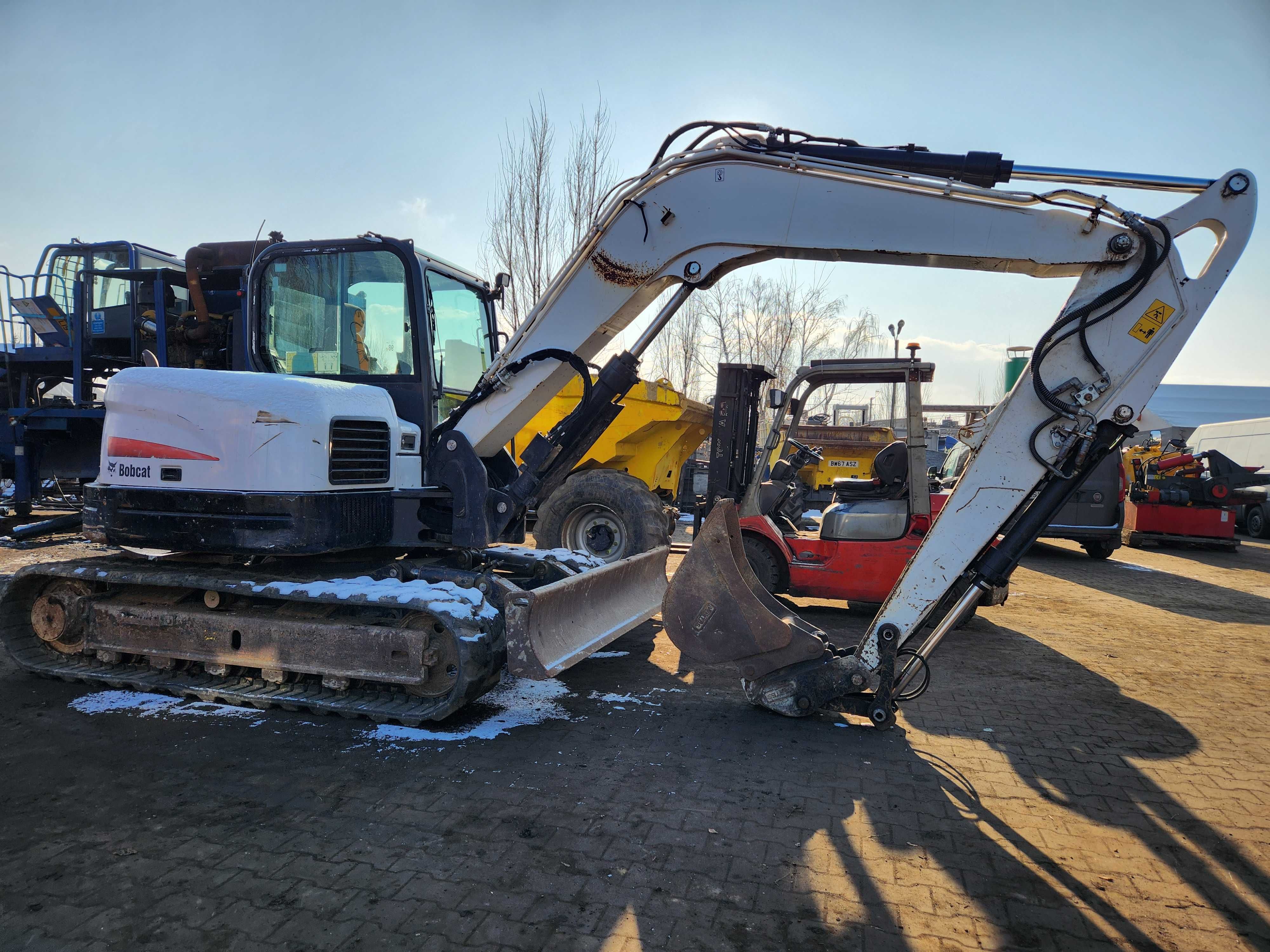 bobcat e85 jcb caterpillar kubota takeuchi volvo kobelco atlas