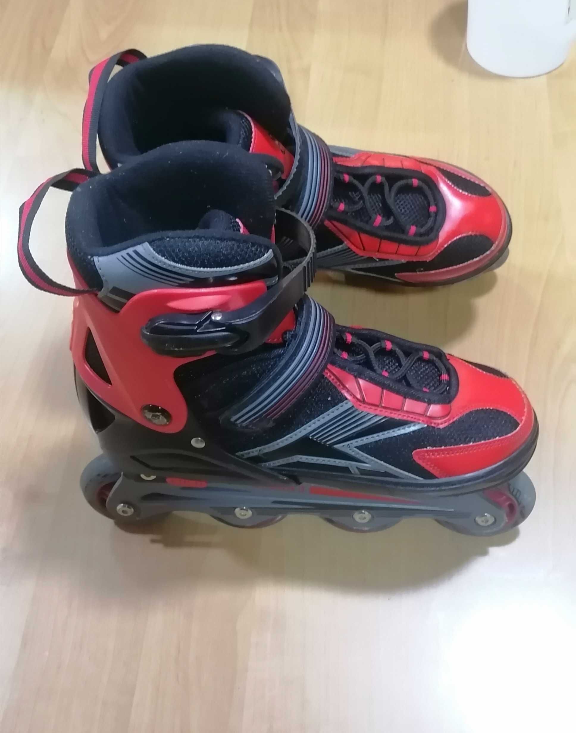 Patins em linha - ajustável do nº 37 ao nº 40