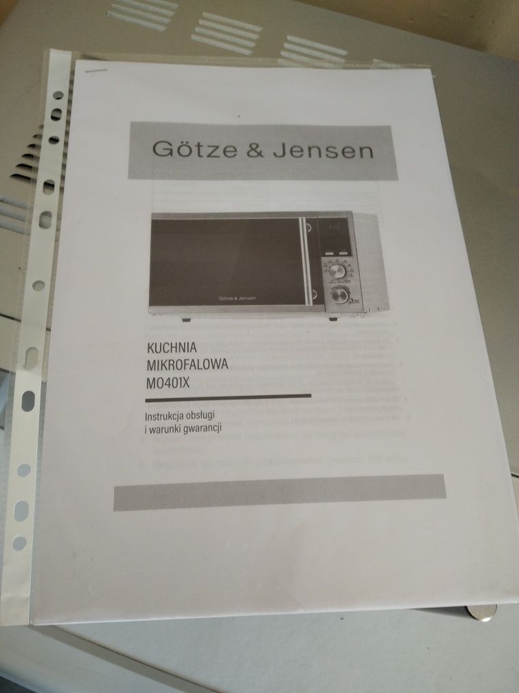 Mikrofalówka Gotze & Jensen