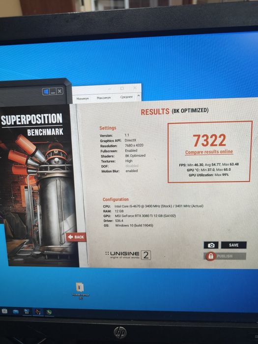 Топовая Msi Gaming X Trio RTX 3080 Ti 12Gb Любые тесты Магазин. NEON