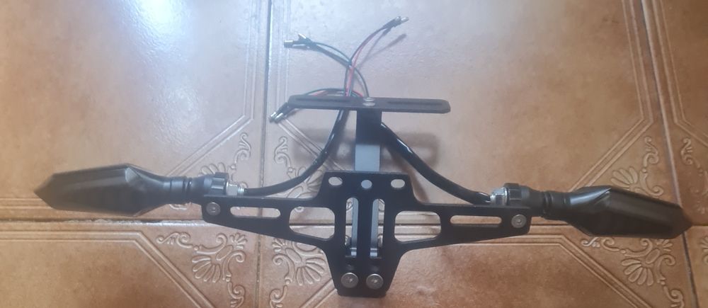 Suporte de matrícula para yamaha mt 125