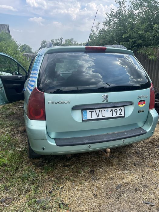 Пежо 307 SW 2,0 hdi на болти,панорама,скло,стартер,генератор,стойка