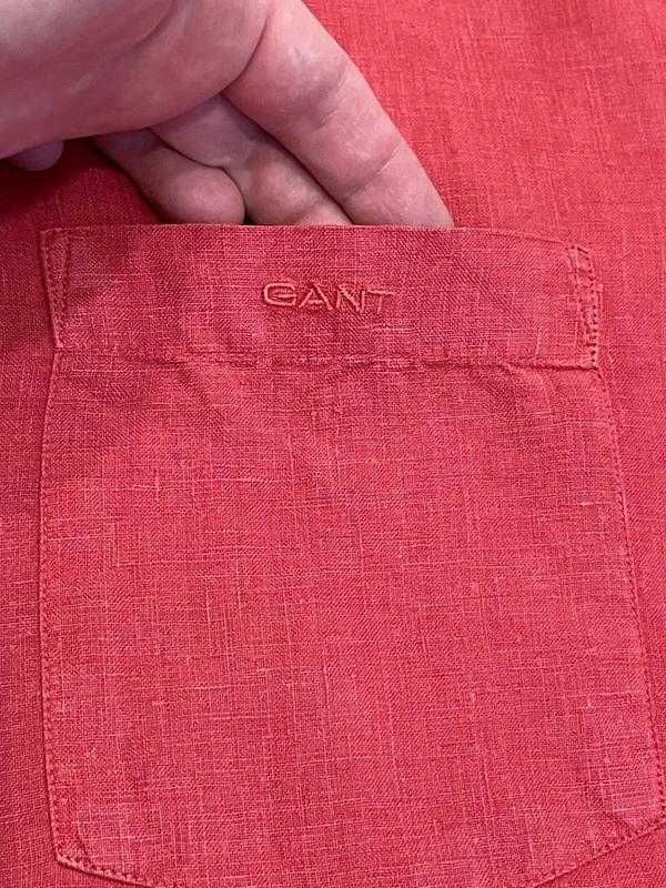 Gant 100% льняная рубашка L-ка