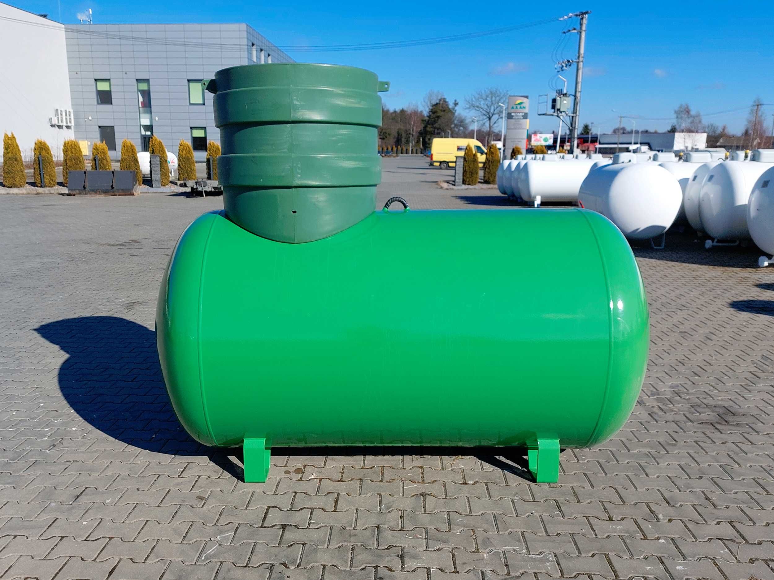 Zbiornik na gaz propan LPG - 2700L / 4850L / 6400L - Ogrzewanie