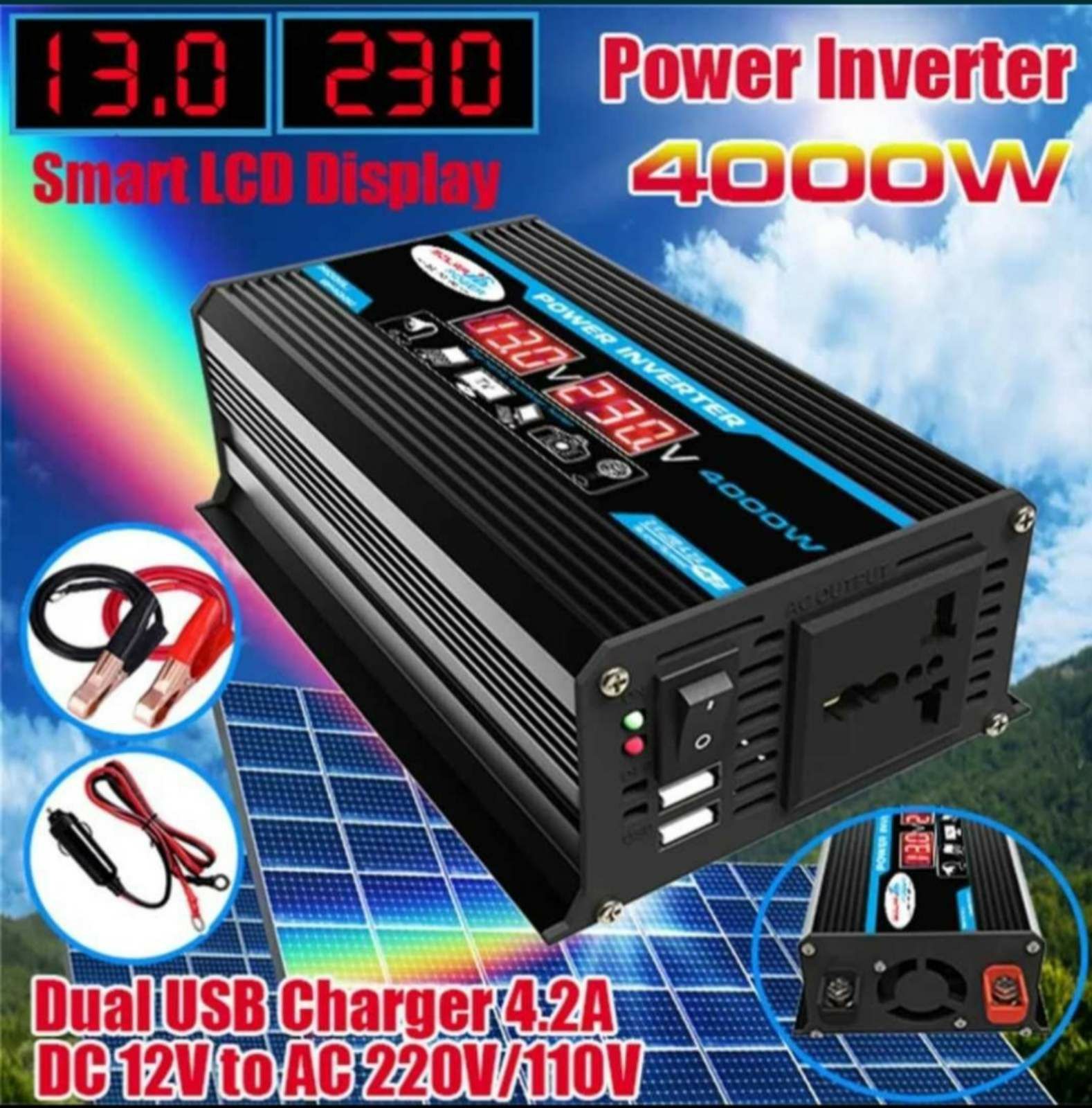 Перетворювач напруги 4000w