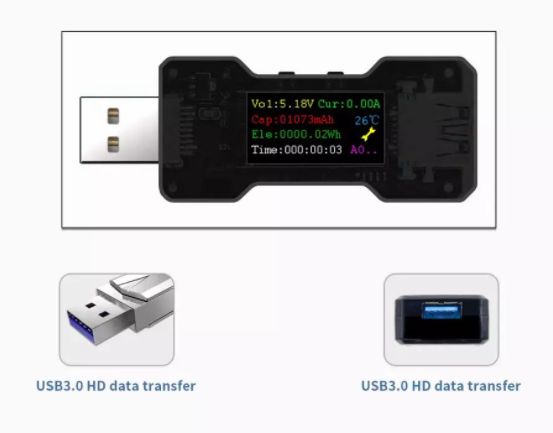 USB Tester - Testador de cabos e dispositivos USB