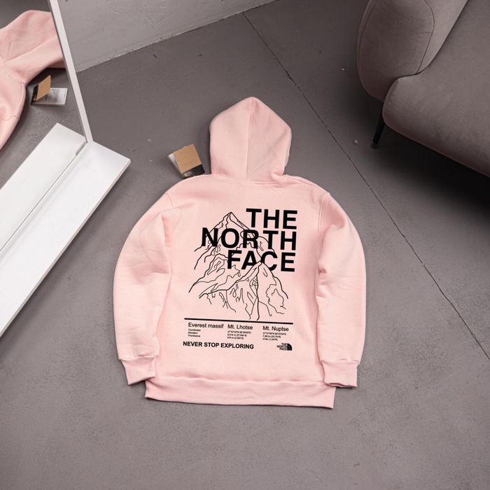 Худі The North Face Mountain Edition на ФЛІСІ | з графікою гір | S–XXL