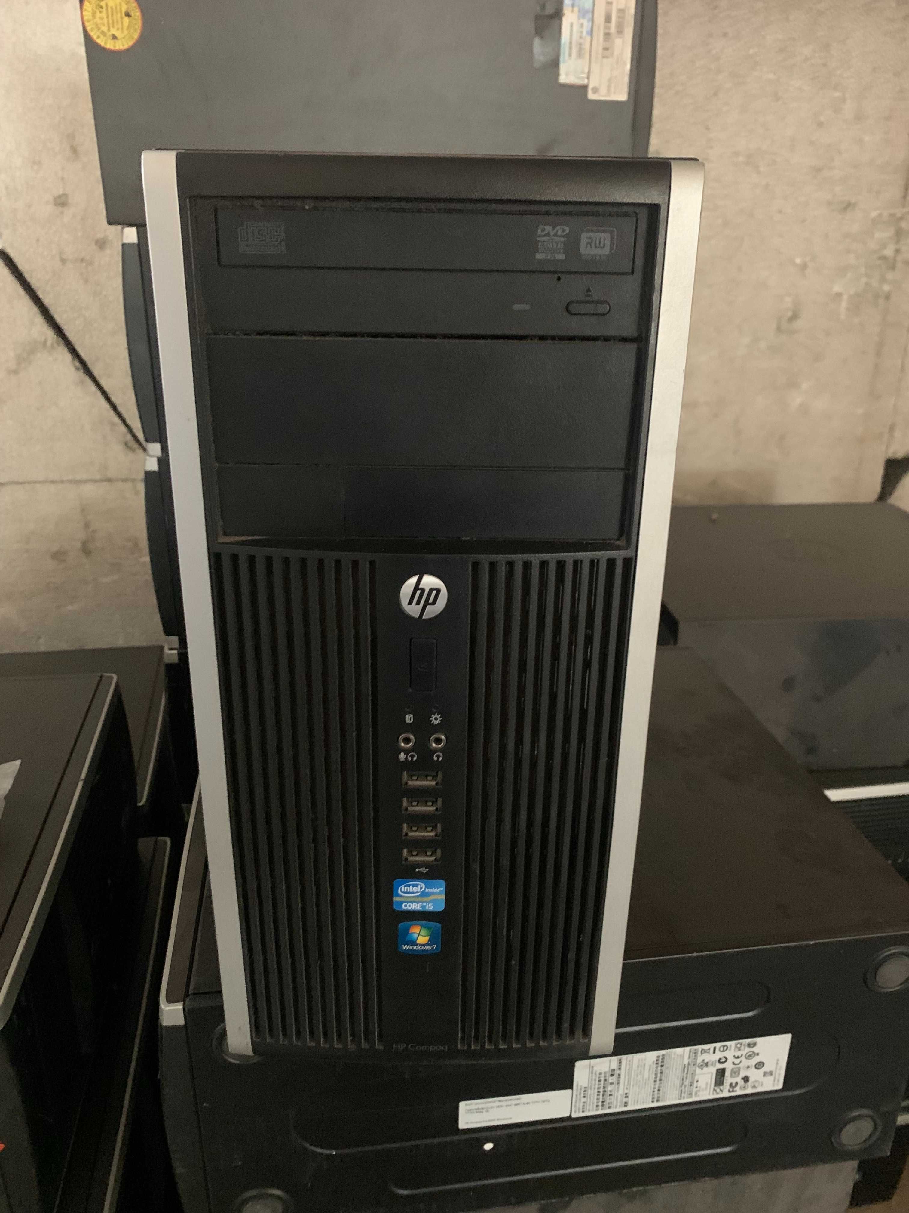 36 komputerów stacjonarnych głównie HP 6300 INTEL I5 WIN 10 8GB RAM