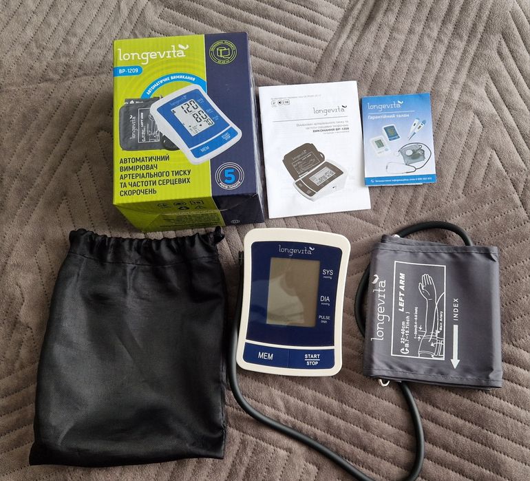 Тонометр Longevita ВР-1209 тискомір