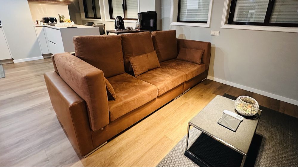 Sofa 3 lugares forrado