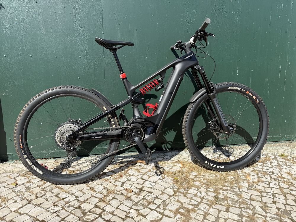 Cannondale - Montanha Moterra Neo Carbon Lt 2 Matte Preto