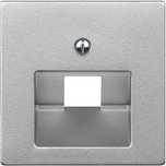 MTN298360 Merten System M Płytka centralna gniazd RJ45 kolor aluminium