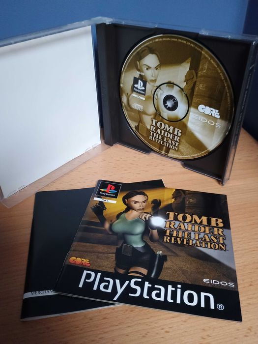 Tomb Rider IV The Last Revelation PS1 PSX angielska komplet