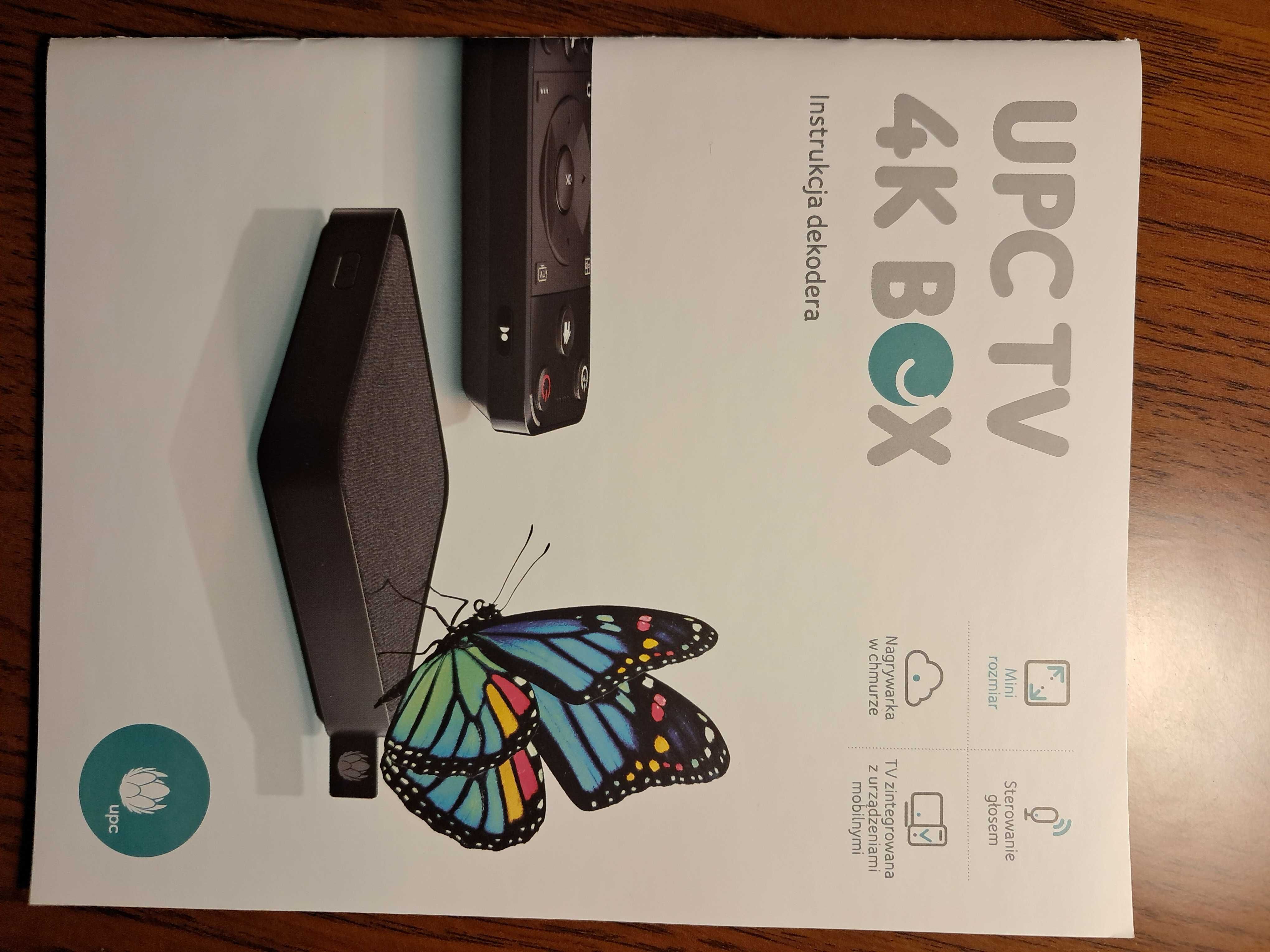 Dekoder UPC TV 4K BOX