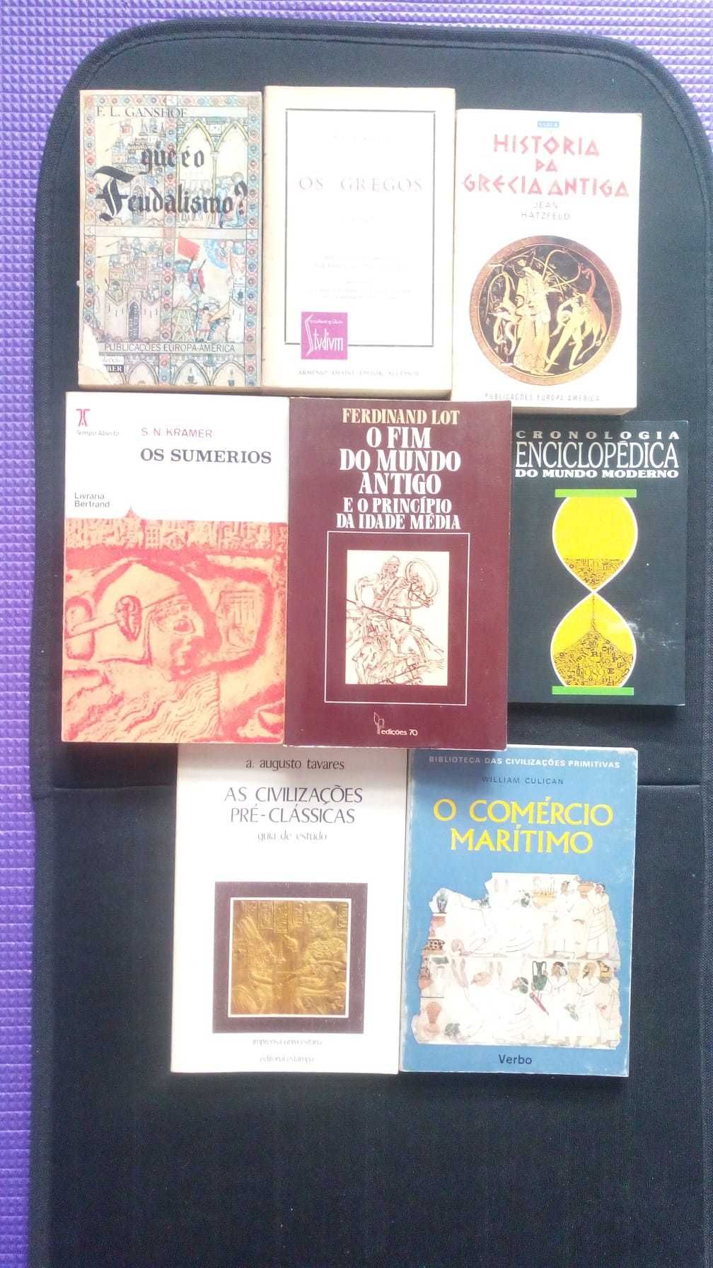 Conjunto livros História e civilizações