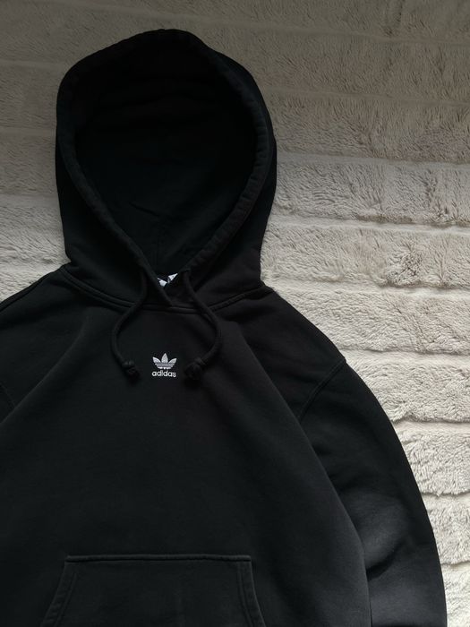 ADIDAS (S) Essential Hoodie Fleece женское худи на флисе оригинал черн