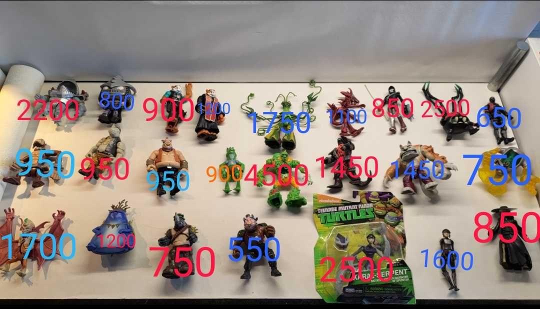 Черепашки ниндзя ніндзя playmates tmnt караи тигр стокман макмен вьюн