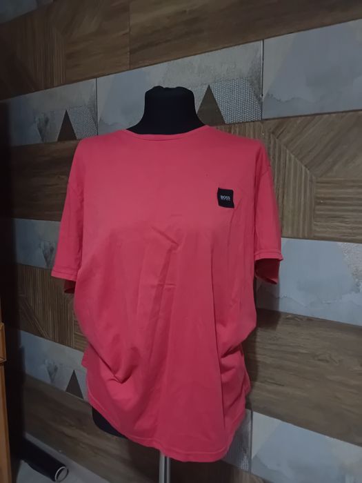 T-shirt czerwony męski Hugo BOSS r.XXL