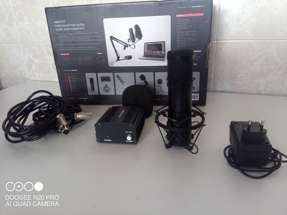 Microfone condensador Mars Gaming