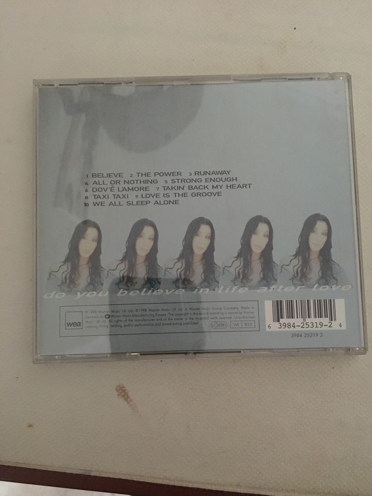 CD musica CHER Be Lieve