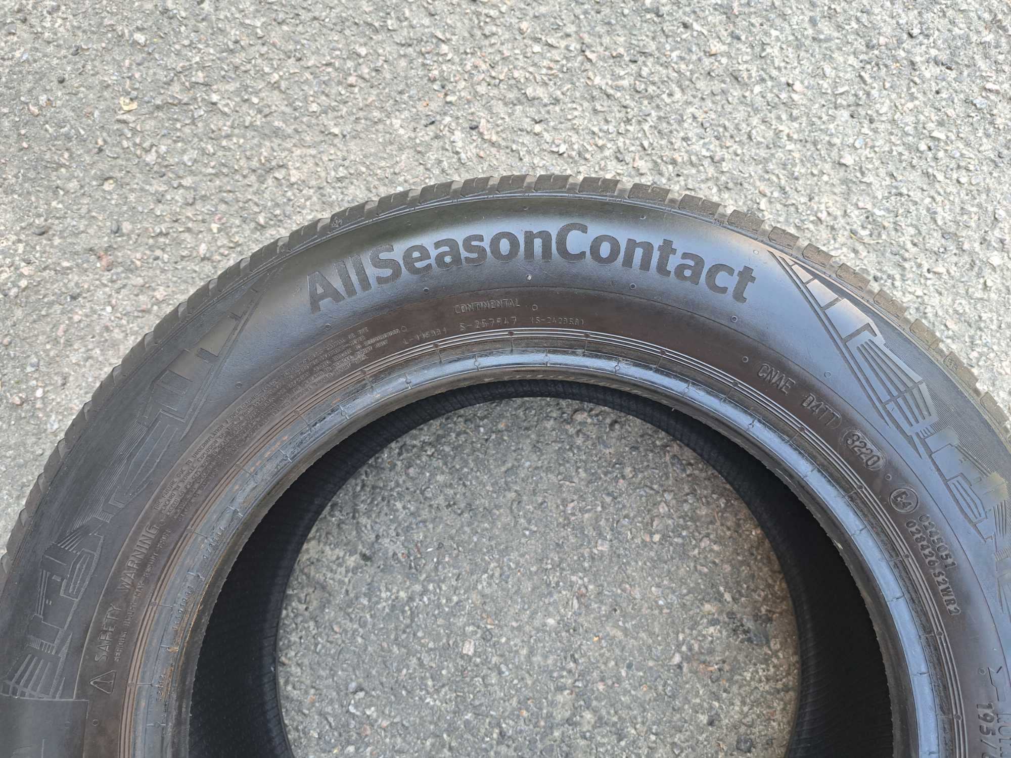 Шина Continental All Season Contact 195/65 R 15 T