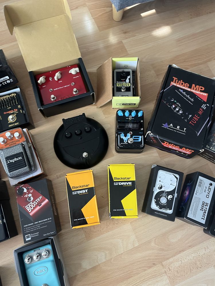 Розпродаж педалей ефектів Дісторшен овердрайв EHX Vox Digitech Joyo T