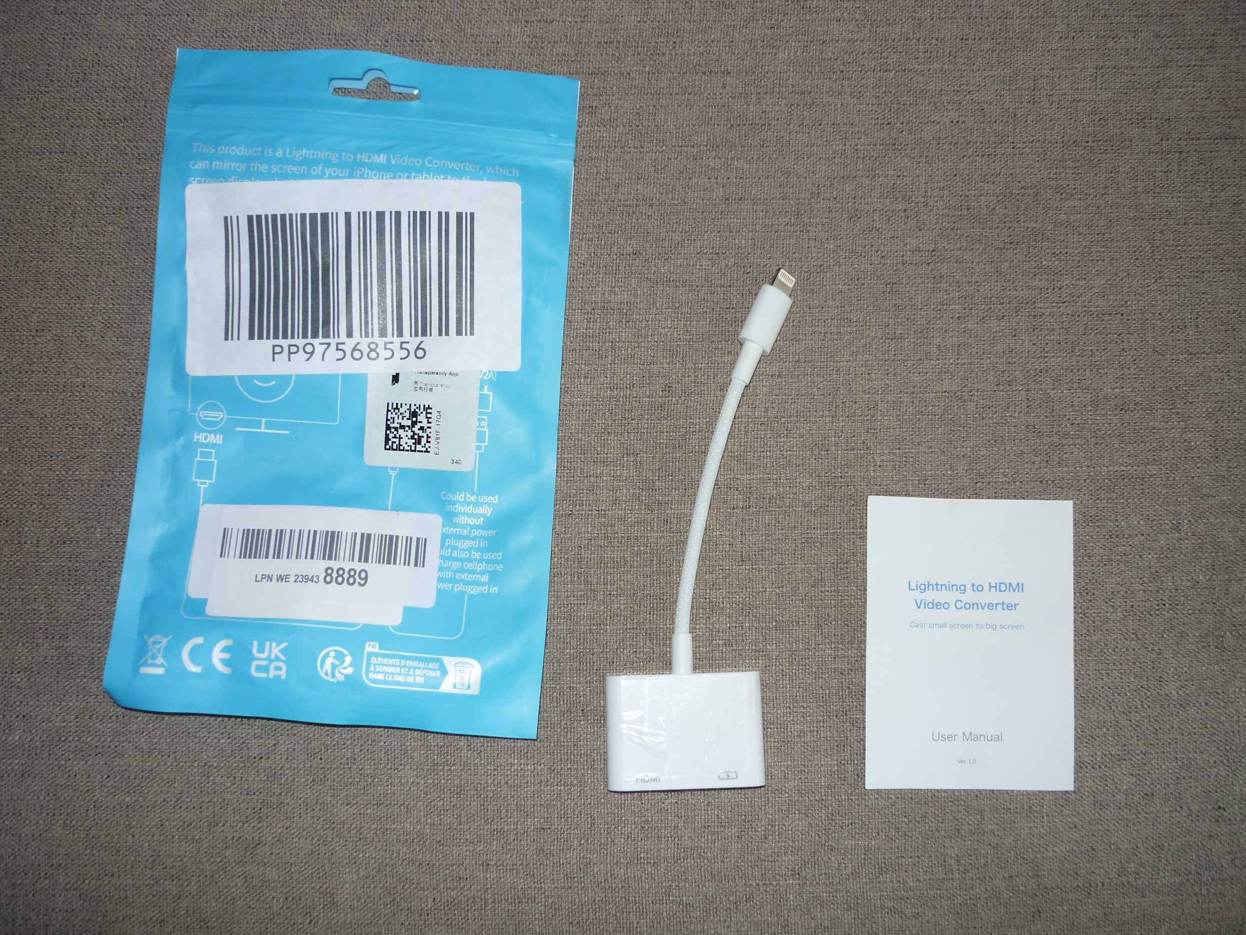 Cyfrowy adapter AV Lightning