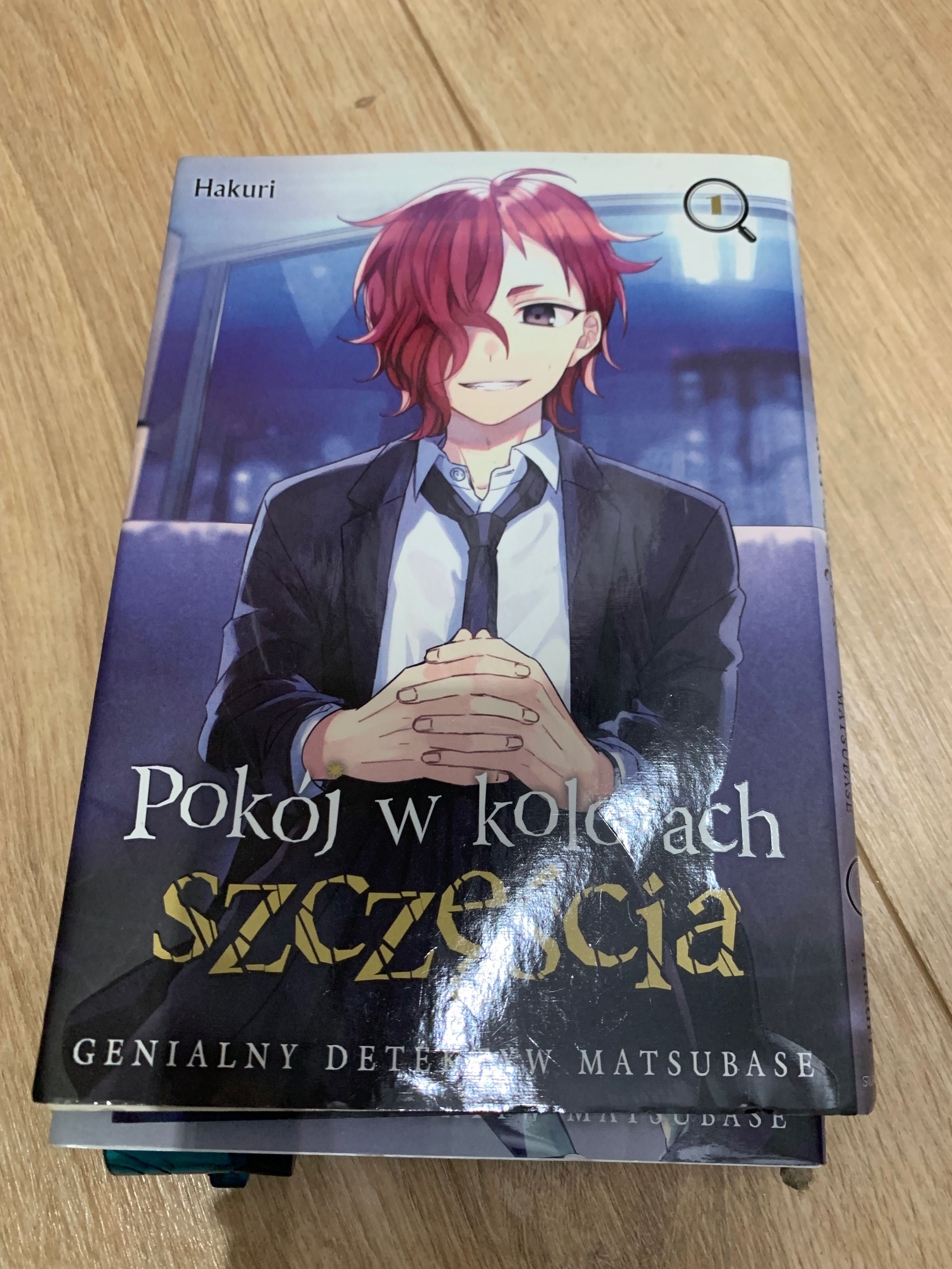 Manga anime książka nowa zestaw pokoj w kolorach szczęścia