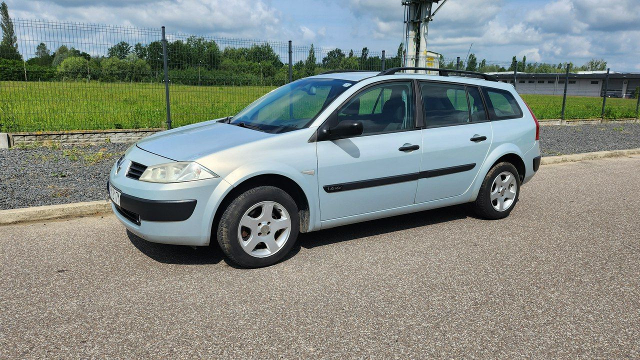 Renault Megane II 1.4 LPG GAZ 113KM Klima Relingi Alu Ładna FILM