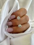 Kolczyki z diamentami naturalnymi 1.04 Ct IGI