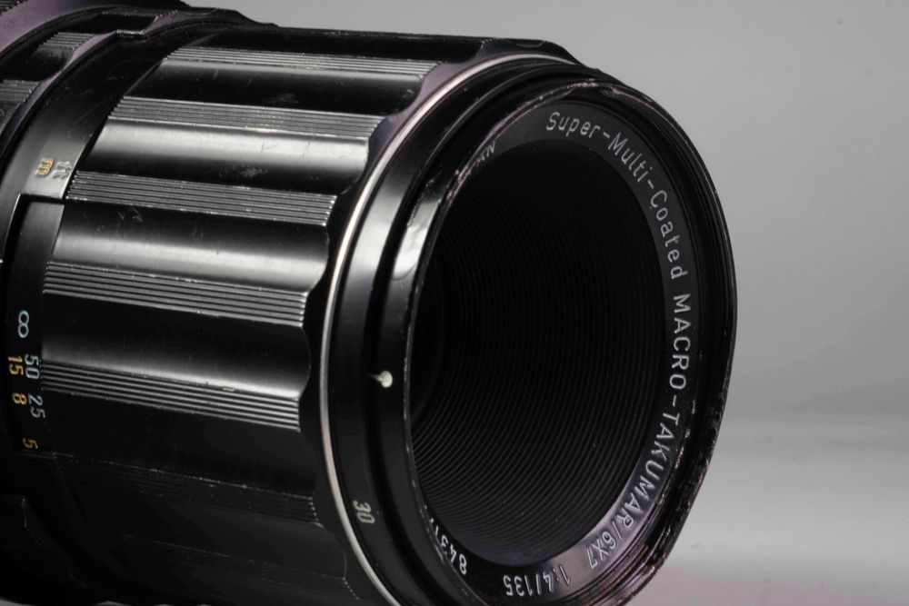 Lente Pentax 6X7 135mm