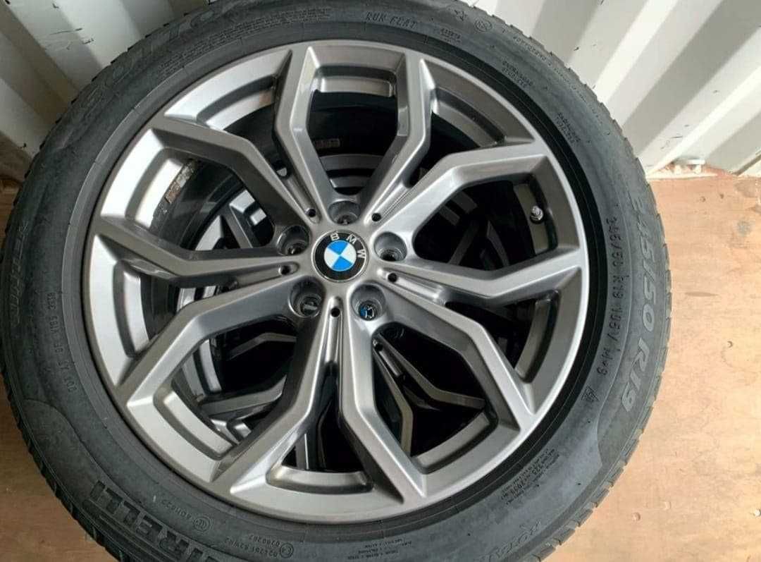 Oryginalne koła zimowe 19 BMW X3 G01 X4 G02 opony zimowe 245/50 R19