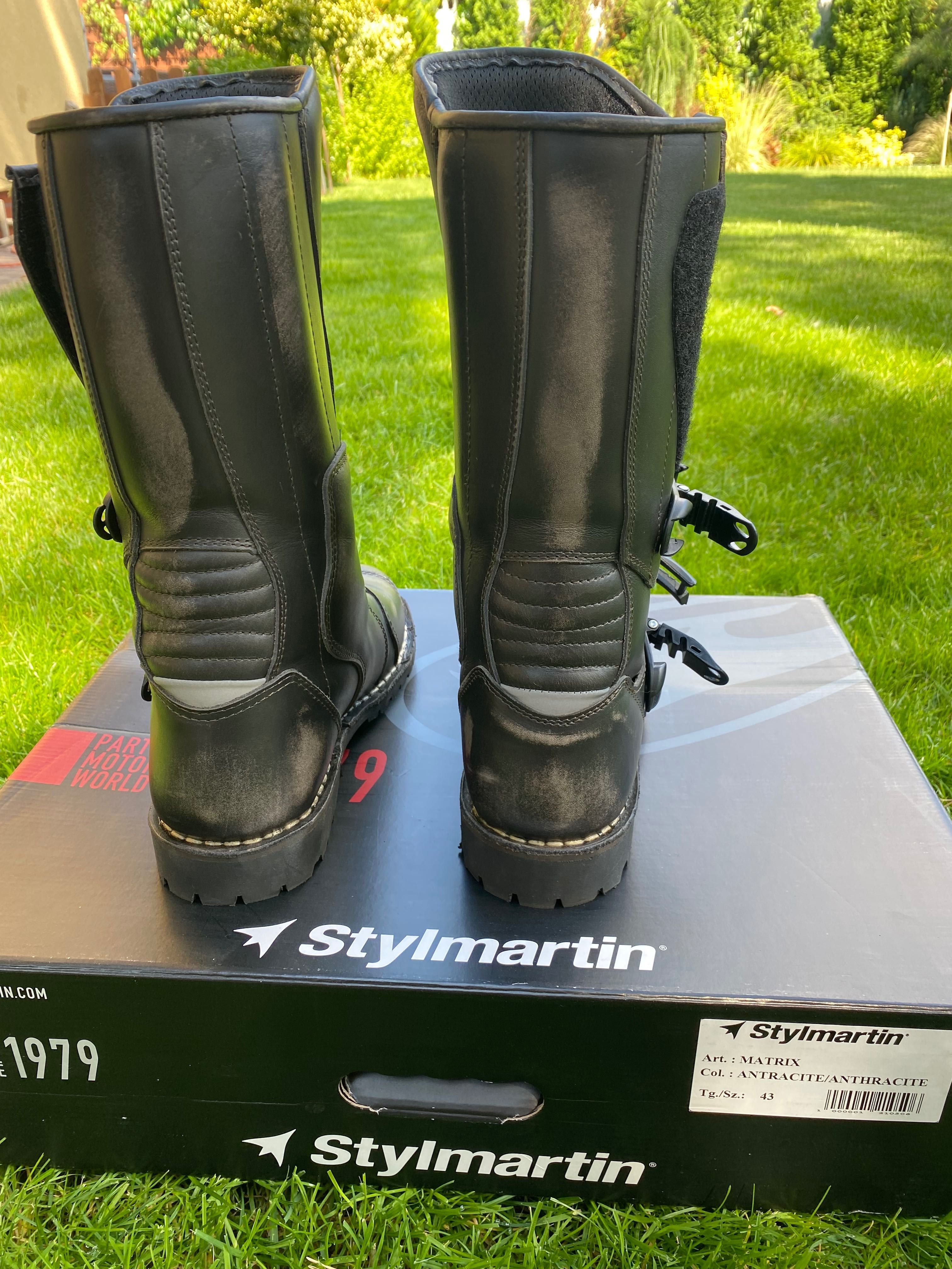 Stylmartin Matrix buty motocyklowe, rozm.43, jak NOWE