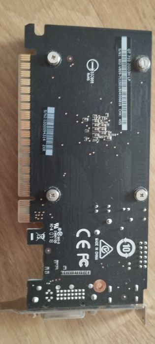 MSI G Force GT710 2GB Graphics Card64551195643522121