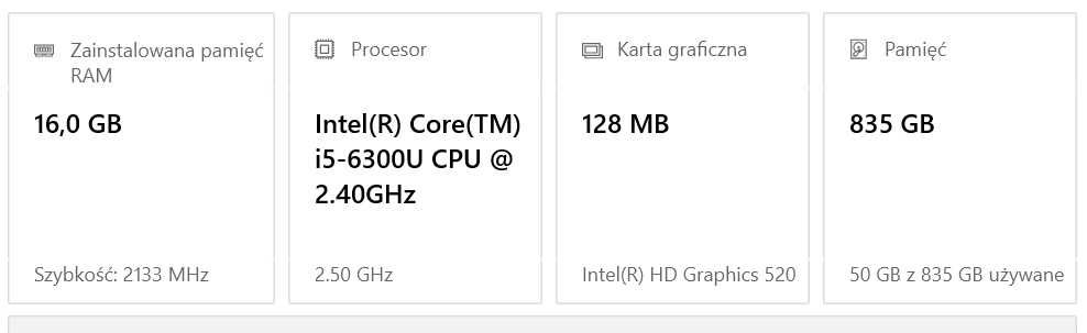 HP Elitebook 840 G3 i5 16GB DDR4/256GB SSD/640GB HDD