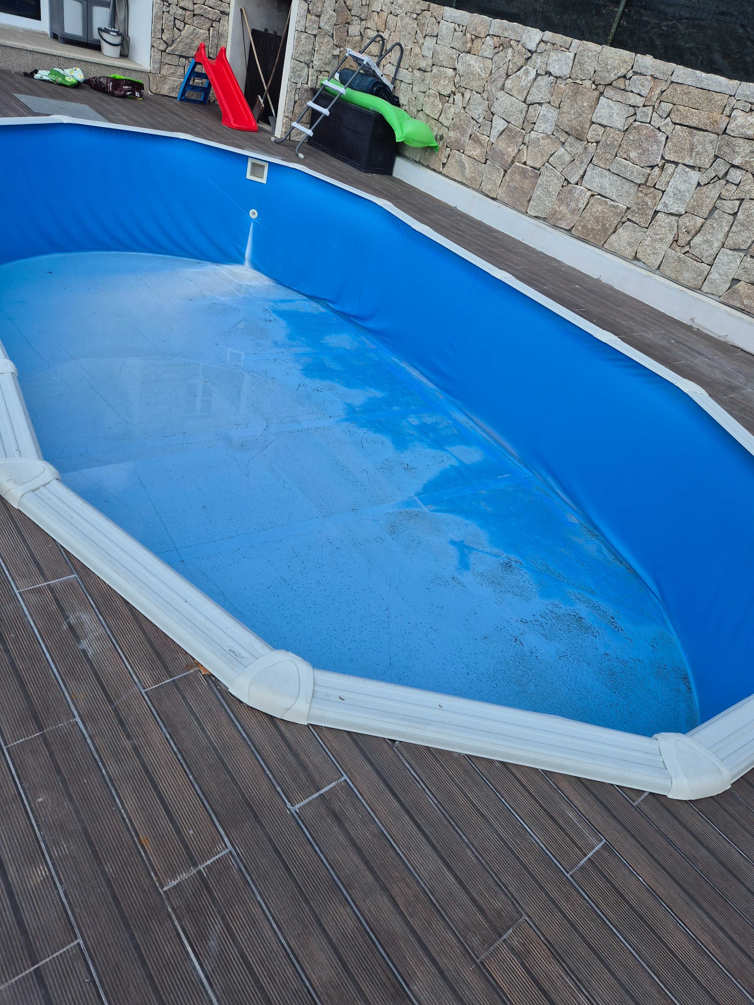 Piscina gre 7.30x3.75x1.20